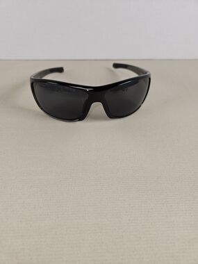 SUNCLOUD Black Wraparound Sunglasses